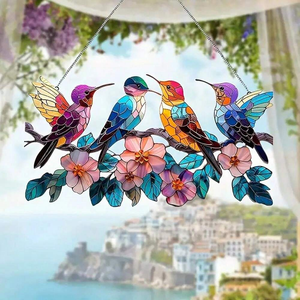 Gifts For Bird Lovers Hummingbird Suncatcher Ornament