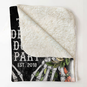 Till Death Do Us Part - Personalized Blanket