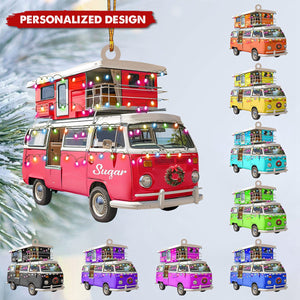 Personalized Camper Ornaments-Gifts For Camping Lover-2024 New Release