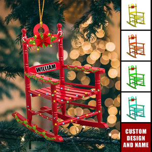 Personalized Chair Christmas Ornament - Gift For Chair Lovers-2024 New Release