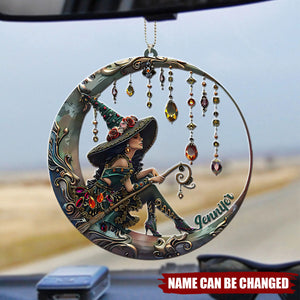 Beautiful Witch - Personalized Witch Car Ornament Gift For Witch lovers