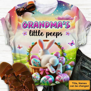 Personalized Gift For Easter Grandma All-over Print T Shirt