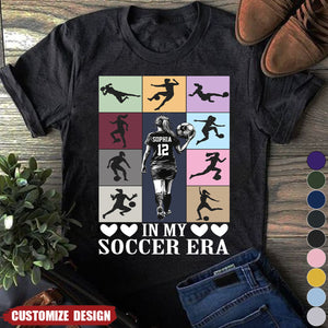 Personalized Soccer Girl T-shirt, Gift For Soccer Lover