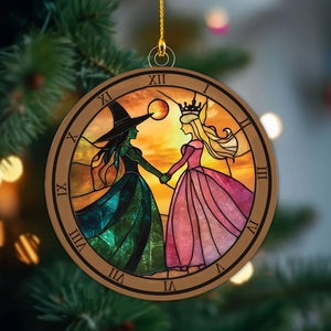 Witches Christmas Ornament, Gift For Wicked Movie Best Friends-2024 New Release