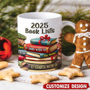 Personalized Gifts For Book Lover Coffee Mug