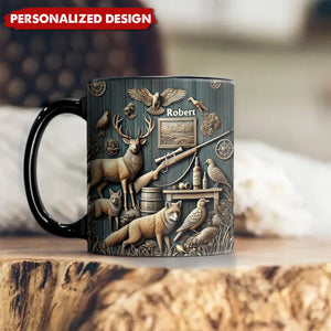 Best Hunter Ever-Personalized Hunting Accent Mug