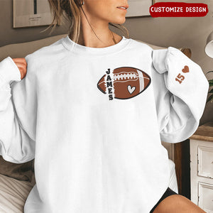 Personalized American Football Sweatshirt-Gift For American Football Lovers