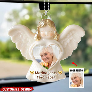 Angel - Personalized Car Acrylic Hanging Ornament