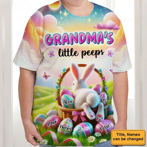 Personalized Gift For Easter Grandma All-over Print T Shirt