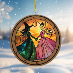 Witches Christmas Ornament, Gift For Wicked Movie Best Friends-2024 New Release