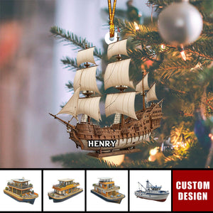 Personalized Cruise Christmas Ornament - 2024 New Release