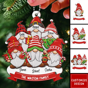 2024 New Release Christmas Family Personalized 2-Layer Wooden Ornament