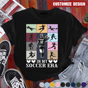 Personalized Soccer Girl T-shirt, Gift For Soccer Lover