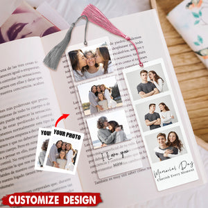 Personalized Photo Acrylic Bookmark-Gift For Book Lovers