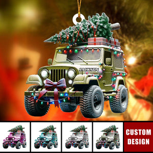 Personalized Off-Road Christmas Ornament-Gift For Adventure Lovers-2024 New Release