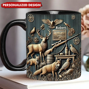 Best Hunter Ever-Personalized Hunting Accent Mug