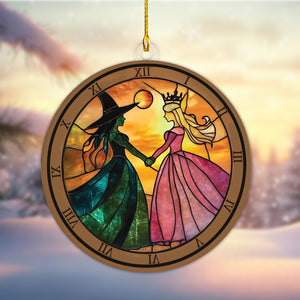 Witches Christmas Ornament, Gift For Wicked Movie Best Friends-2024 New Release