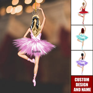 Personalized Ballet Dancer Christmas Ornament-Gift For Ballet Dancer-2024 New Release