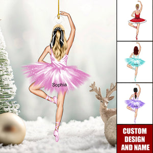 Personalized Ballet Dancer Christmas Ornament-Gift For Ballet Dancer-2024 New Release