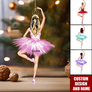 Personalized Ballet Dancer Christmas Ornament-Gift For Ballet Dancer-2024 New Release