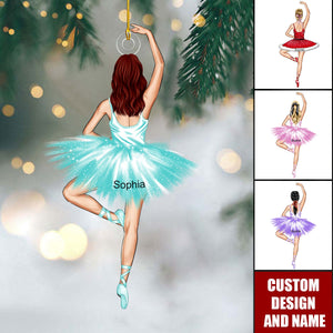 Personalized Ballet Dancer Christmas Ornament-Gift For Ballet Dancer-2024 New Release