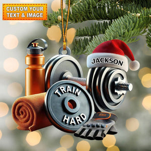 Personalized Fitness Christmas Ornament Gift For Gym Lovers-2024 New Release