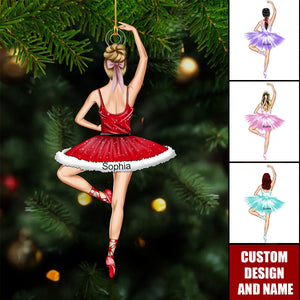 Personalized Ballet Dancer Christmas Ornament-Gift For Ballet Dancer-2024 New Release