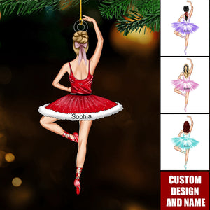 Personalized Ballet Dancer Christmas Ornament-Gift For Ballet Dancer-2024 New Release