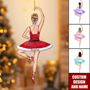 Personalized Ballet Dancer Christmas Ornament-Gift For Ballet Dancer-2024 New Release