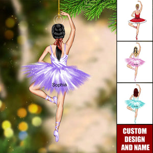 Personalized Ballet Dancer Christmas Ornament-Gift For Ballet Dancer-2024 New Release