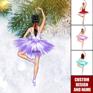 Personalized Ballet Dancer Christmas Ornament-Gift For Ballet Dancer-2024 New Release