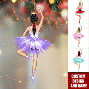 Personalized Ballet Dancer Christmas Ornament-Gift For Ballet Dancer-2024 New Release