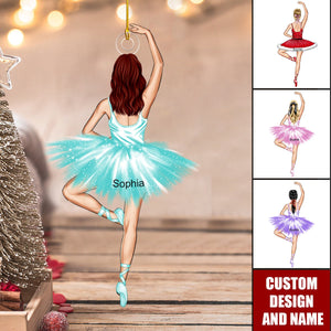 Personalized Ballet Dancer Christmas Ornament-Gift For Ballet Dancer-2024 New Release