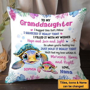 Gift For Granddaughter I Hugged This Soft Pillow