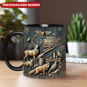 Best Hunter Ever-Personalized Hunting Accent Mug