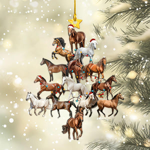 Horse Christmas Ornament-Gift For Horse Lover-2024 New Release