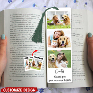 Personalized Photo Acrylic Bookmark-Gift For Book Lovers