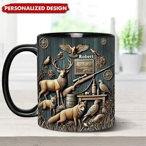 Best Hunter Ever-Personalized Hunting Accent Mug