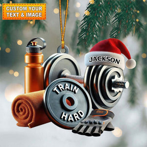 Personalized Fitness Christmas Ornament Gift For Gym Lovers-2024 New Release