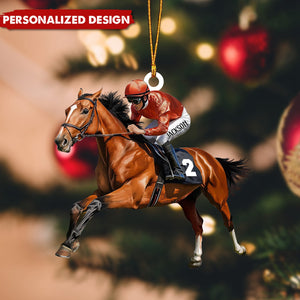 Personalized Horse Ornament-Gift For Horse Lover-2024 New Release