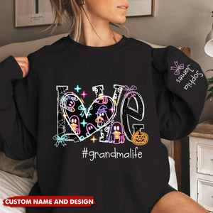 Love Ghost Halloween And Kids Sweatshirt