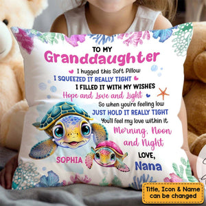 Gift For Granddaughter I Hugged This Soft Pillow