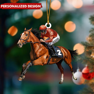 Personalized Horse Ornament-Gift For Horse Lover-2024 New Release