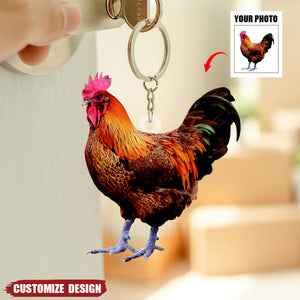 Custom Your Photo Acrylic Keychain - Gift For Pet Lover