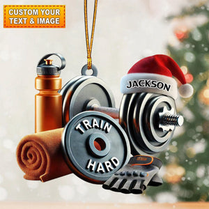 Personalized Fitness Christmas Ornament Gift For Gym Lovers-2024 New Release