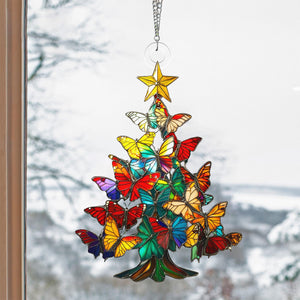 Butterfly Christmas Tree Ornament/Suncatcher Gift For Butterfly Lover