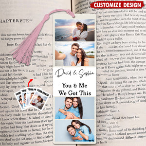 Personalized Photo Acrylic Bookmark-Gift For Book Lovers