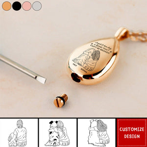 A Bond That Can't Be Broken - Personalized Urn Necklace