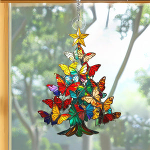 Butterfly Christmas Tree Ornament/Suncatcher Gift For Butterfly Lover