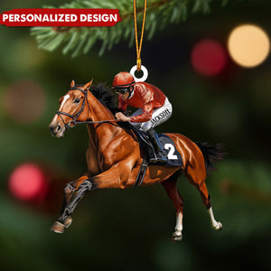 Personalized Horse Ornament-Gift For Horse Lover-2024 New Release